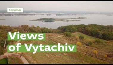 6:49 AM; The Sun is Rising Over Kyiv on the 983rd Day of the Full-Scale Invasion.  Views of Vytachiv from above.