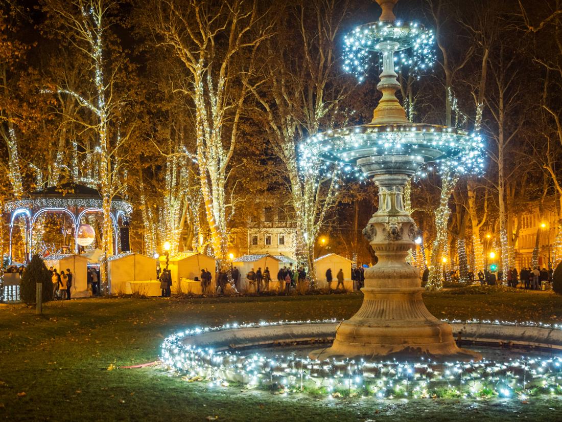 Adventsmarkt in Zagreb