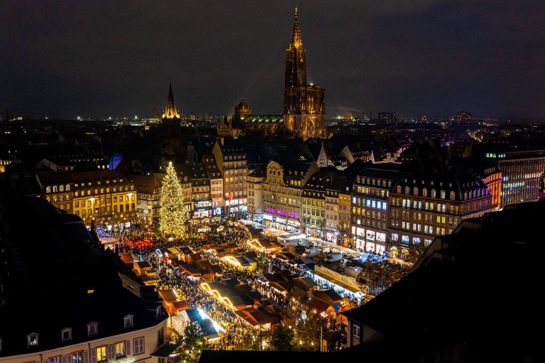 Weihnachtsmarkt in Straßburg