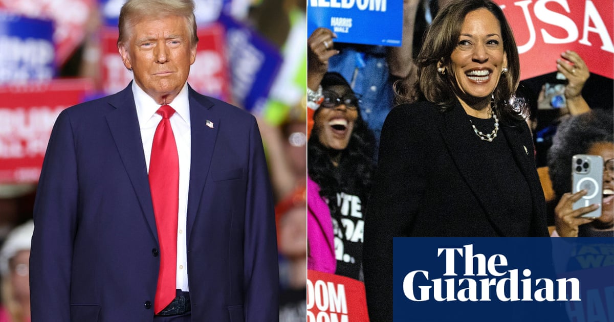 US presidential election updates: Campaigning ends with celebrity endorsements, and Nate Silver’s forecast | US elections 2024