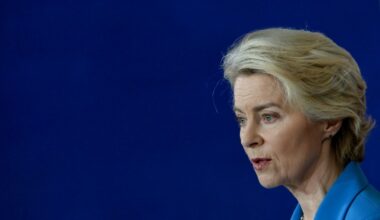 EU chief Ursula von der Leyen faces a decisive vote on her new top team at the end of November (Tobias SCHWARZ)