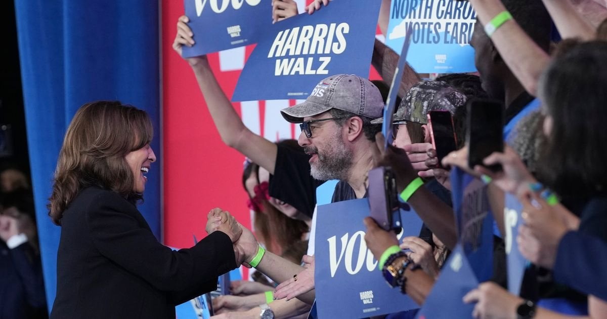 Harris Courts The 250,000 Voters Who Rejected Trump In North Carolina Primary