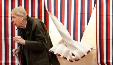 US voters cast ballots in tight race as turbulent campaign nears climax