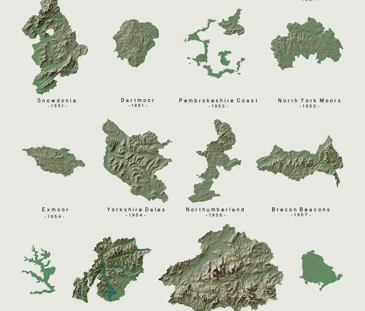 TIL: The South Downs were only designated as a National Park in 2010.