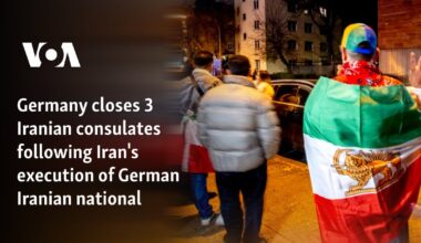 Germany closes 3 Iranian consulates following Iran's execution of German Iranian national