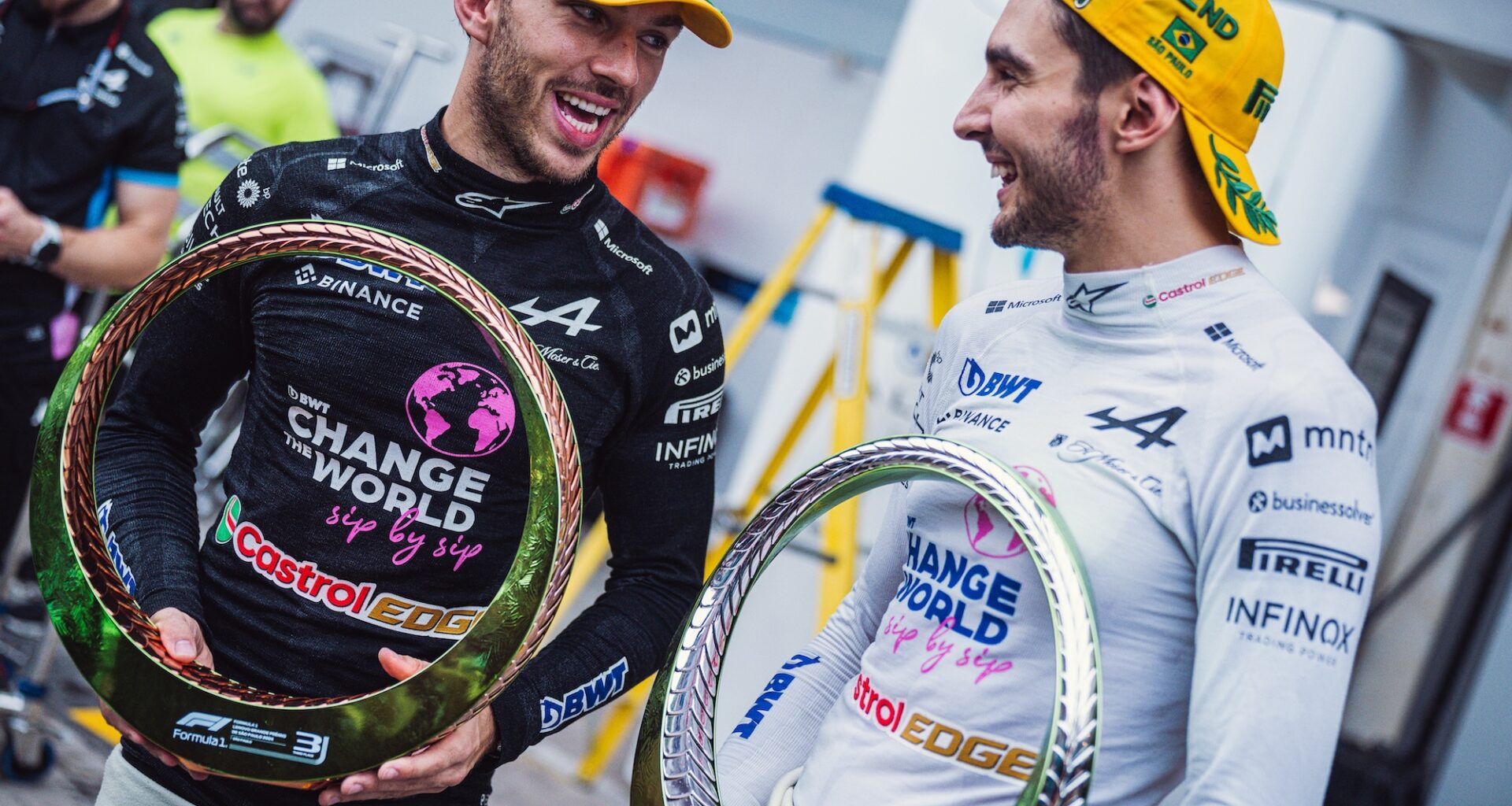 Pierre Gasly (Alpine) et Esteban Ocon (Alpine) - ©️ Alpine