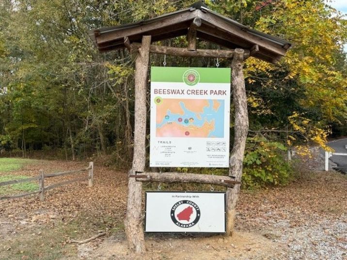 Beeswax Creek Park at Lay Lake is a lovely place for people to visit year-round, for recreation and respite. (Donna Cope / Alabama News Center)