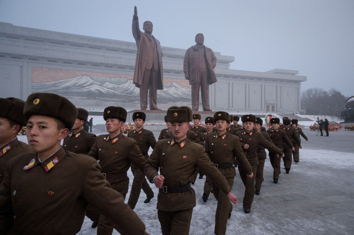 North Korean soldiers being "disguised" as Russian troops on front lines