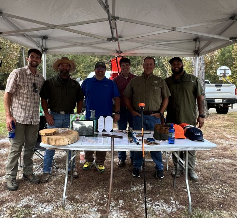 Alabama Power Forestry Management employees answered visitors' questions. (Alabama Power)