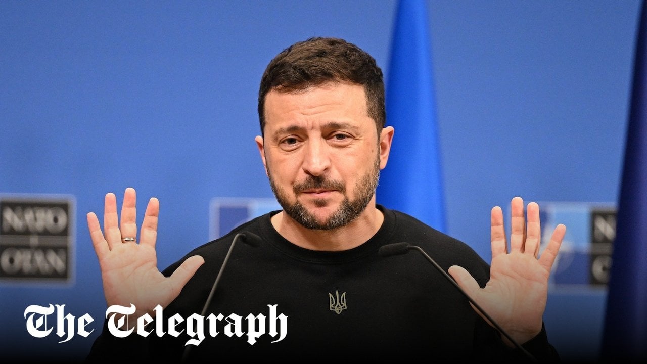 Volodymyr Zelensky said he hoped Donald Trump can bring about peace in Ukraine after the Republican candidate declared victory in the US election