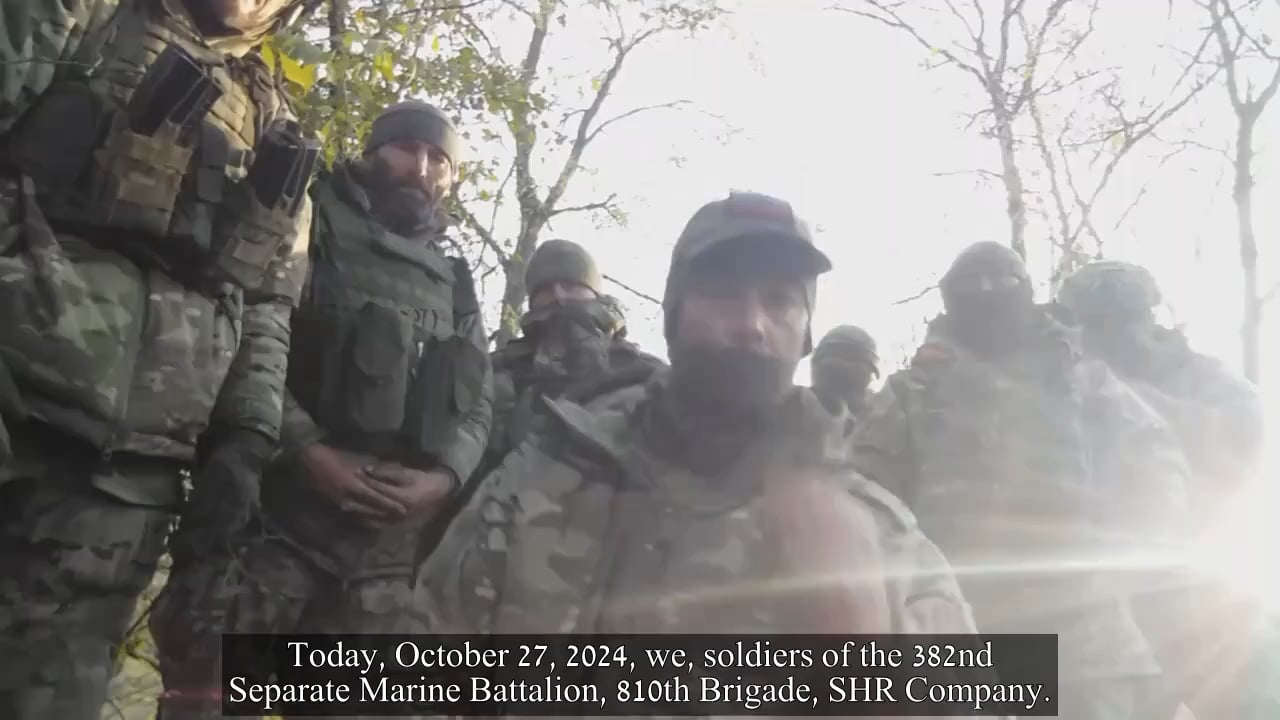 russian soldiers from the Kursk region refused to follow the orders of their commanders and go on a suicidal meat assault. They complain that they are being treated like cannon fodder and are being sent to attack fortified Ukrainian positions.