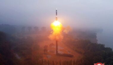 North Korea boasts of its new long-range missile targeting the US