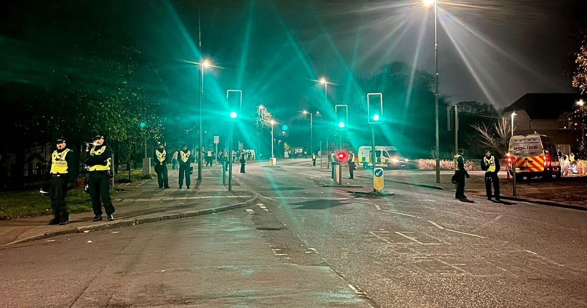 Edinburgh yobs attack two firefighters as chief says Bonfire Night crews 'worked tirelessly'