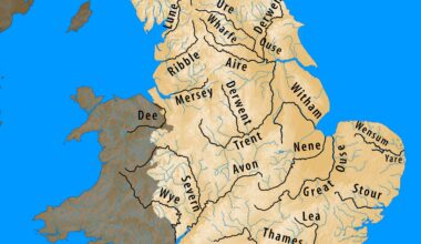 Map of England's major rivers. Do you have a favourite? Mine is the Lune.