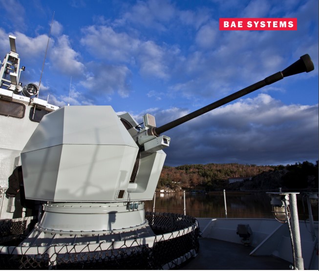 BAE Nabs Contract For 10 Netherlands and Belgium Frigate Naval Guns