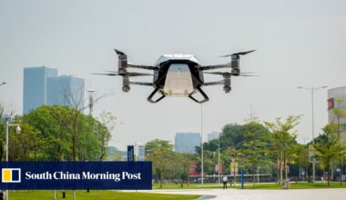 Shenzhen to invest US$1.7 billion in economy for flying cars, drones by 2026