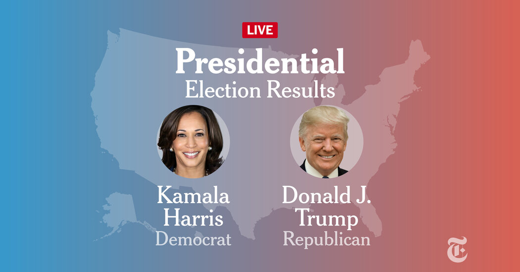 2024 Presidential Election Results Live: Harris vs. Trump