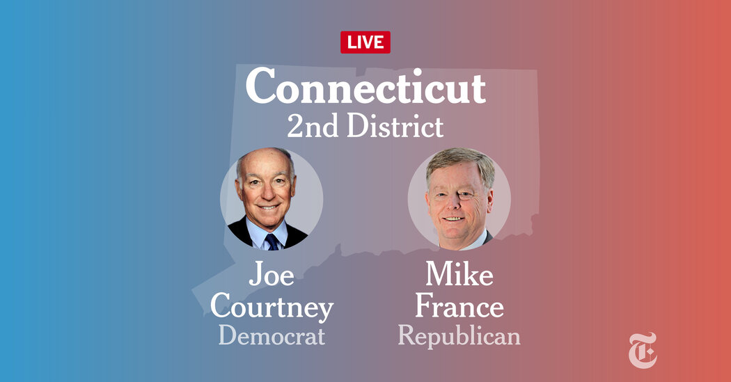 Connecticut Second Congressional District Election Results 2024: Courtney vs. France