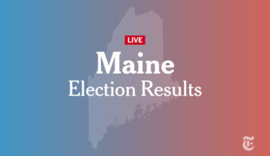 Maine Election Live Results 2024