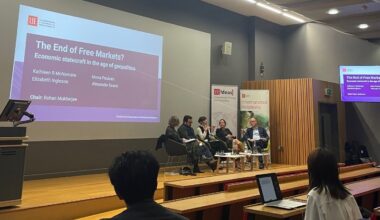 The end of free markets? Economic statecraft in the age of geopolitics – student event blogger report