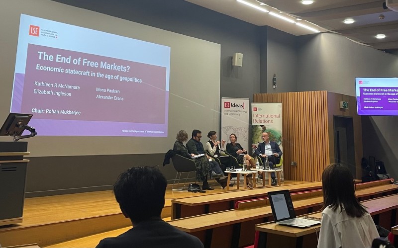 The end of free markets? Economic statecraft in the age of geopolitics – student event blogger report