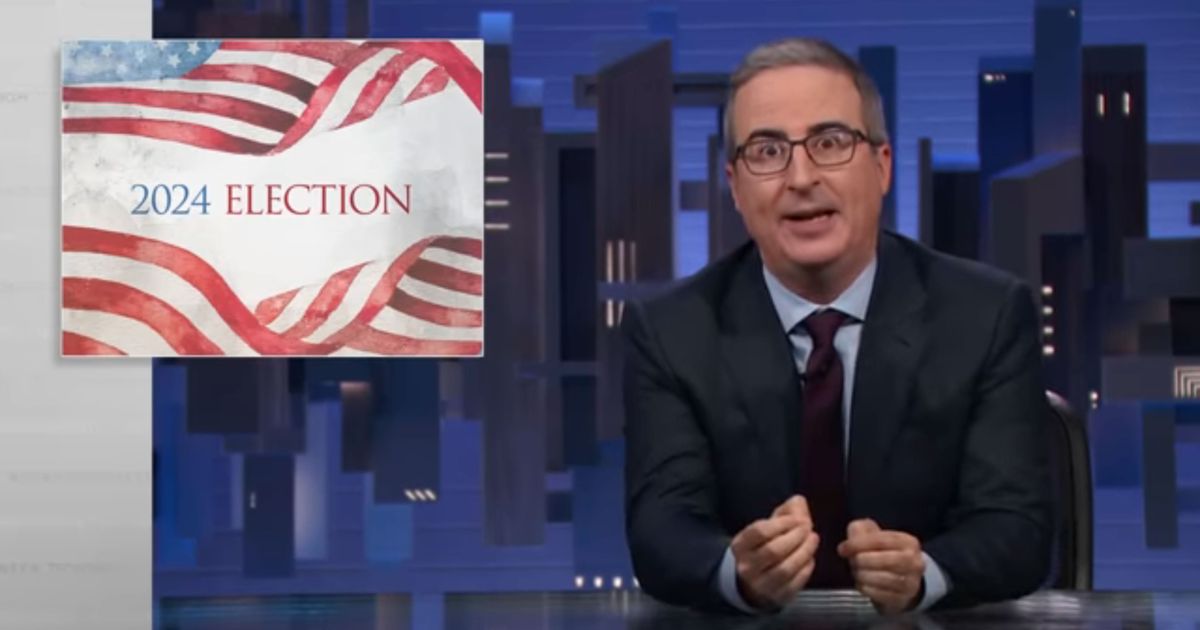 John Oliver Begs the Left to Vote for Kamala Harris