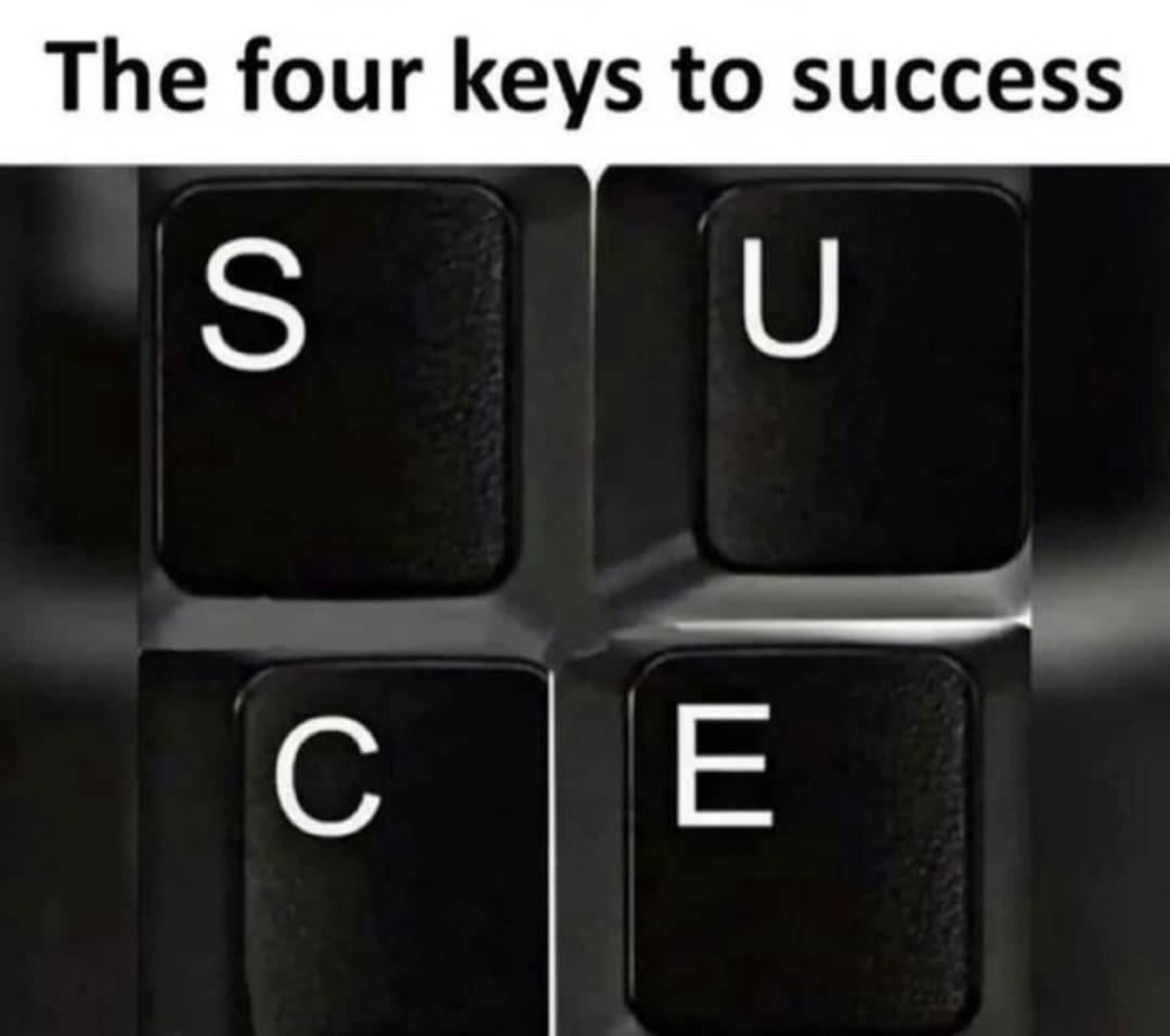 The four keys to success