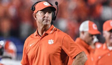 Clemson coach Dabo Swinney blocked from voting in election