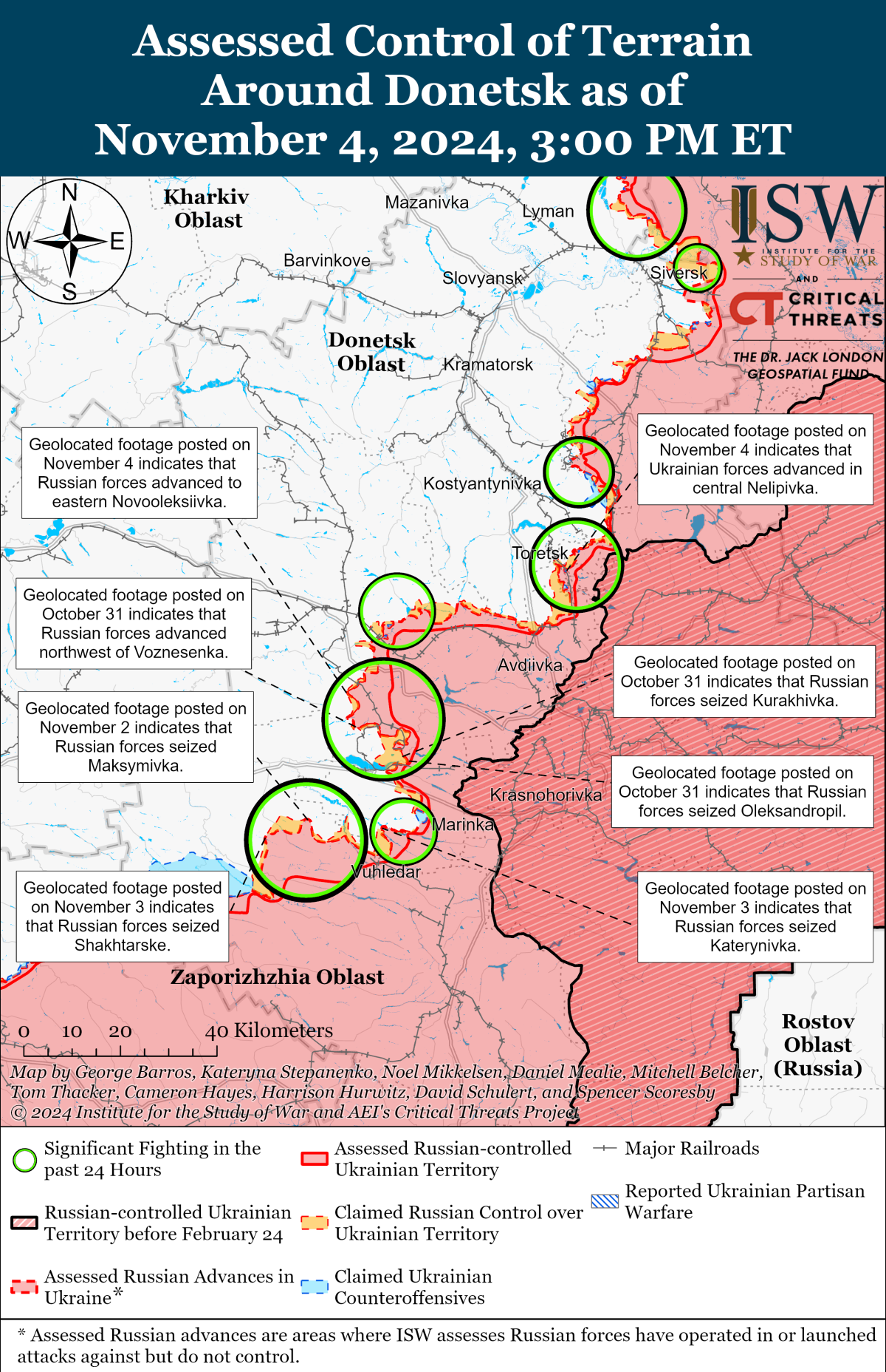 Institute for the Study of war map