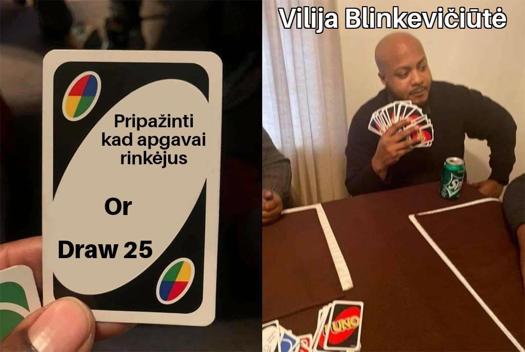 V. Blinkevičiūtė be like