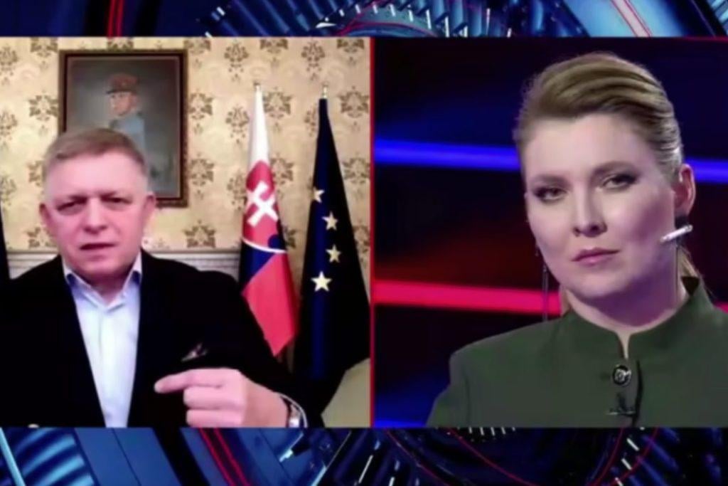 Slovak Prime Minister Robert Fico had an interview with notorious Russian propagandist Olga Skabeyeva, who supports Putin's war on Ukraine and spreads Kremlin propaganda. Fico remarked that he would be "very happy" to visit Moscow on May 9, when Russia celebrates Victory day.