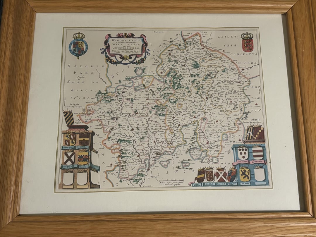 Map from 1645 supposedly