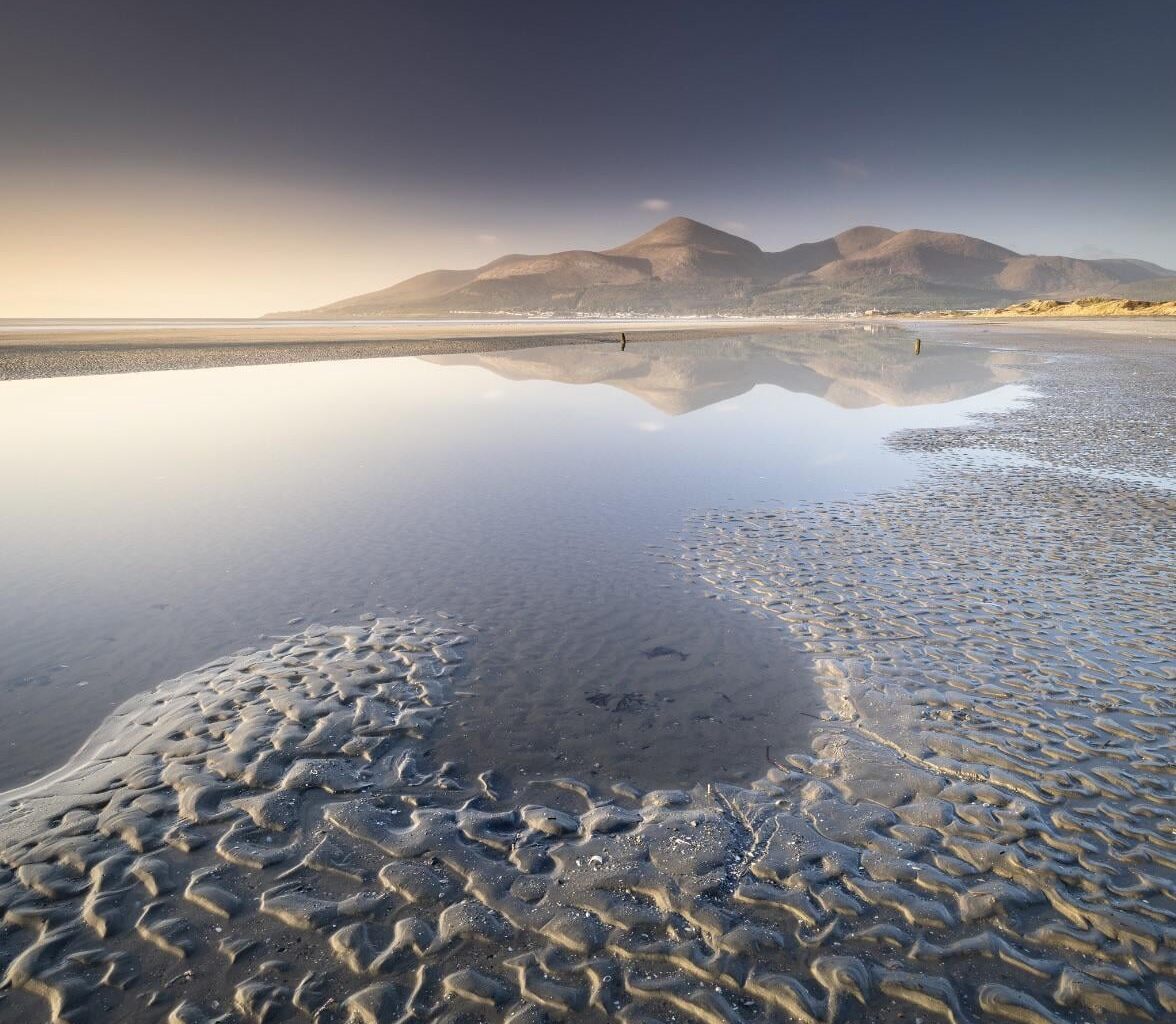 Mourne Mountains from Murlough Beach, Northern Ireland [OC]