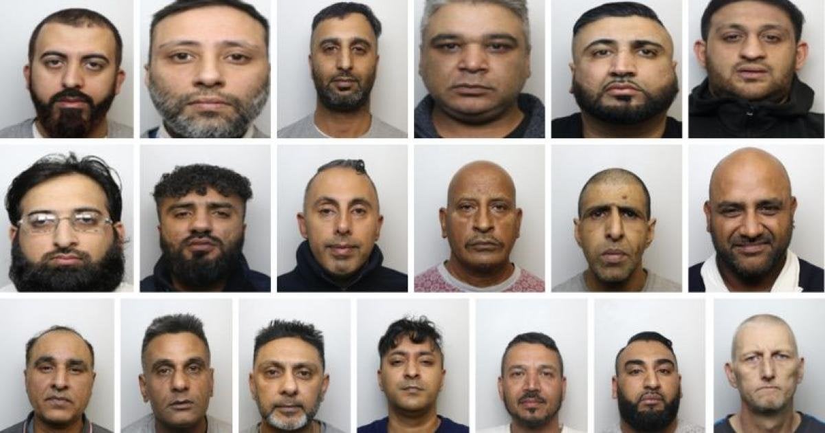 20 men jailed for over 219 years for rape and abuse of girls