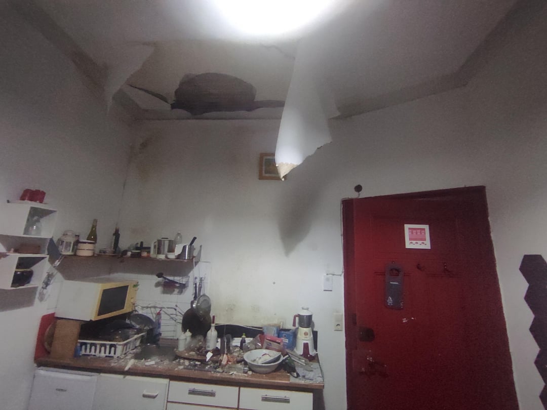 Roof fell off when I was away.