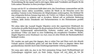 Wieso spricht Kickl in dieser Erklärung im Namen Österreichs, als wie wenn der Kanzler oder BP wäre?